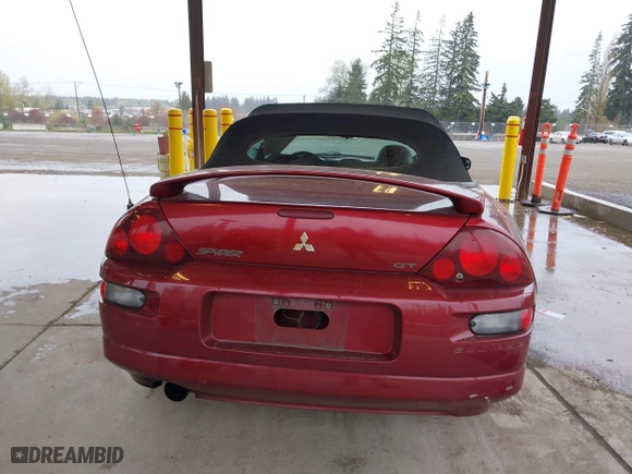 2002 Mitsubishi Eclipse GT with VIN 4A3AE85H92E055455, listed as a IAAI auction lot 42014844 with 192,031 mi miles. Bid and sale history available at carsss.com. Image 16.