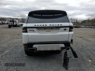 2021 Land Rover Range Rover Sport HSE Silver Edition with VIN SALWR2SUXMA758190, listed as a Copart auction lot 53045055 with 56,802 mi miles and Salvage title. Bid and sale history available at DreamBid. Image 6.