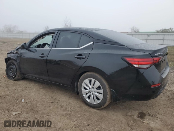 2025 Nissan Sentra S with VIN 3N1AB8BV0SY244572, listed as a Copart auction lot 43288725 with 3,790 mi miles and Salvage Title. Bid and sale history available at DreamBid. Image 2.