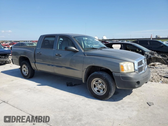 2006 Dodge Dakota ST with VIN 1D7HE28K36S522601, listed as a Copart auction lot 73888054 with 149,142 mi miles and Salvage Title. Bid and sale history available at carsss.com. Image 4.