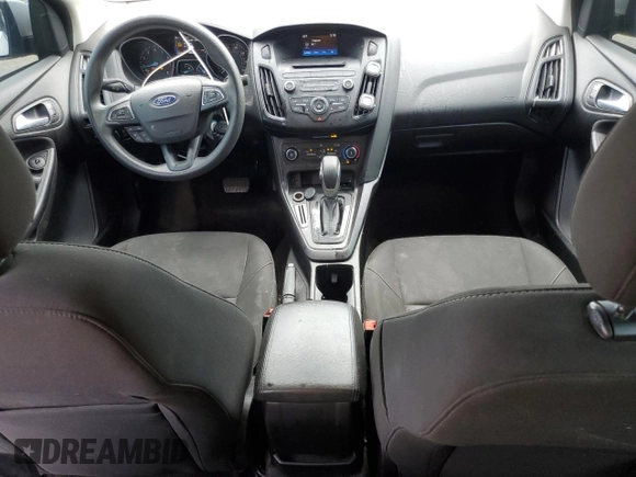 2017 Ford Focus SE with VIN 1FADP3F29HL242325, listed as a Copart auction lot 61153555 with 136,666 mi miles and Salvage title. Bid and sale history available at DreamBid. Image 8.