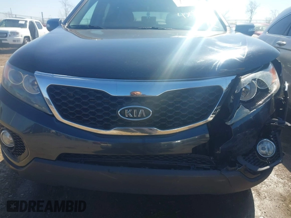 2012 Kia Sorento LX with VIN 5XYKT4A67CG247010, listed as a IAAI auction lot 42028544 with 223,389 mi miles. Bid and sale history available at carsss.com. Image 12.