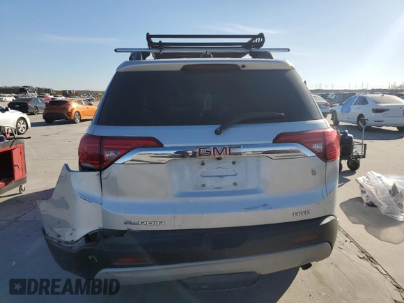 2018 GMC Acadia SLE with VIN 1GKKNSLA4JZ174388, listed as a Copart auction lot 41799795 with 154,454 mi miles and Salvage Title. Bid and sale history available at DreamBid. Image 6.