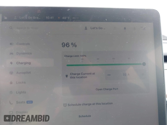 2023 Tesla Model 3 with VIN 5YJ3E1EA5PF474382, listed as a IAAI auction lot 41764268 with 31,040 mi miles and . Bid and sale history available at DreamBid. Image 16.