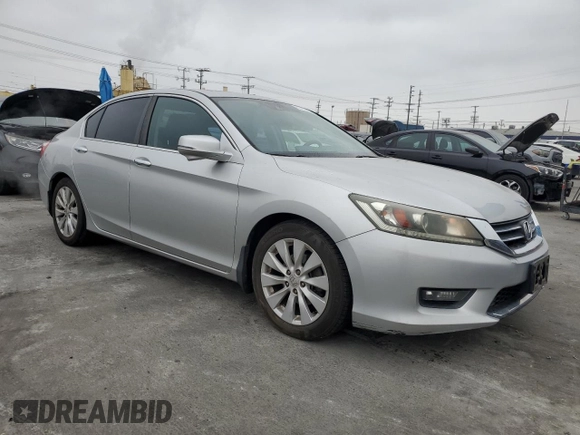 2014 Honda Accord Sedan EX-L with VIN 1HGCR2F87EA003282, listed as a Copart auction lot 53279905 with 125,336 mi miles and Salvage Title. Bid and sale history available at carsss.com. Image 4.