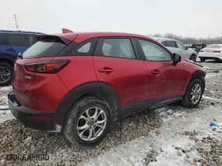 2020 Mazda CX-3 Sport with VIN JM1DKFB78L1471014, listed as a Copart auction lot 81739304 with 60,628 mi miles and Salvage Title. Bid and sale history available at carsss.com. Image 3.