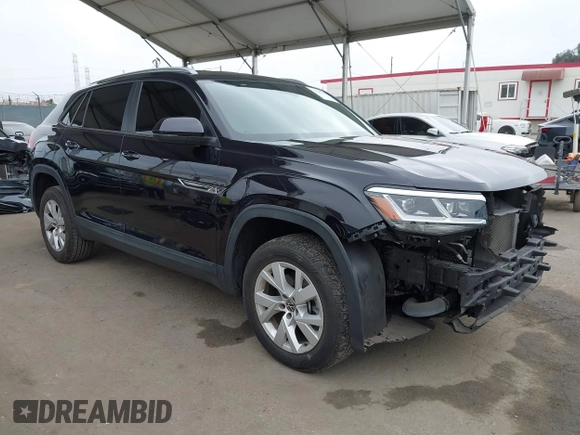 2021 Volkswagen Atlas S with VIN 1V2AC2CA3MC224104, listed as a IAAI auction lot 42500452 with 54,766 mi miles and . Bid and sale history available at DreamBid. Image 1.