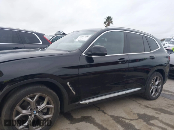 2022 BMW X3 sDrive30i with VIN WBX47DP03NN163698, listed as a IAAI auction lot 41803883 with 28,259 mi miles and . Bid and sale history available at DreamBid. Image 15.