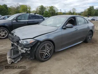 2024 Mercedes-Benz C 300 z VIN W1KAF4HB5RR184236, wystawiony jako Copart lot #72725194 z przebiegiem Nie podano mil oraz Szkoda całkowita • Salvage title. Historia ofert i sprzedaży dostępna na DreamBid. Obrazek 1.
