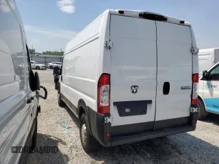 2023 Ram ProMaster Cargo with VIN 3C6LRVDG7PE524438, listed as a Copart auction lot 55186355 with 19,447 mi miles and Salvage Title. Bid and sale history available at carsss.com. Image 2.