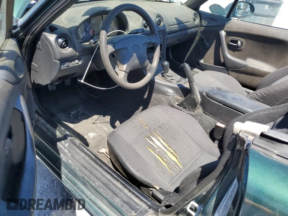 1999 Mazda MX-5 Miata with VIN JM1NB3530X0118452, listed as a Copart auction lot 53337575 with 150,574 mi miles and Clean title. Bid and sale history available at DreamBid. Image 8.