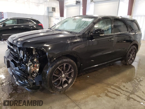 2017 Dodge Durango R/T with VIN 1C4SDJCT1HC917693, listed as a Copart auction lot 51697845 with 159,866 mi miles and Salvage Title. Bid and sale history available at DreamBid. Image 1.