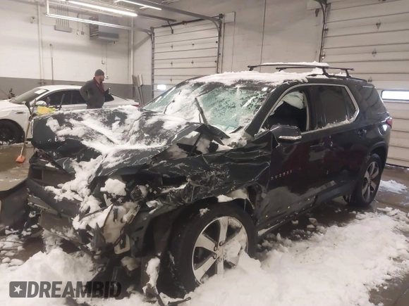 2019 Chevrolet Traverse LT Leather with VIN 1GNEVHKWXKJ189106, listed as a IAAI auction lot 41587083 with 1 mi miles. Bid and sale history available at carsss.com. Image 21.