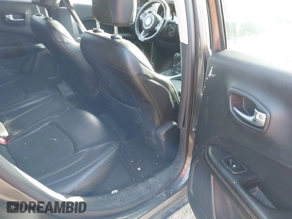2018 Jeep Compass Latitude with VIN 3C4NJDBB0JT316396, listed as a IAAI auction lot 41482668 with 65,340 mi miles and . Bid and sale history available at DreamBid. Image 8.