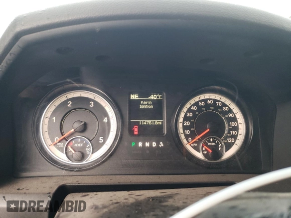 2017 Ram 2500 Big Horn with VIN 3C6UR5DL4HG675809, listed as a Copart auction lot 85291934 with 114,761 mi miles and Salvage title. Bid and sale history available at DreamBid. Image 9.