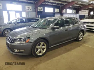 2015 Volkswagen Passat 1.8T Limited Edition with VIN 1VWAT7A3XFC087407, listed as a Copart auction lot 50881065 with 116,371 mi miles and Clean Title. Bid and sale history available at carsss.com. Image 1.