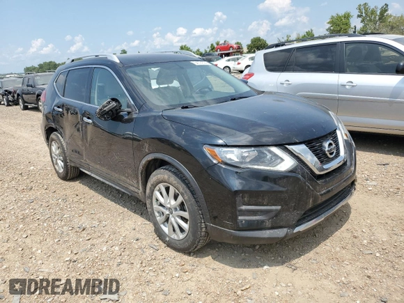 2017 Nissan Rogue SV with VIN JN8AT2MT7HW391981, listed as a Copart auction lot 64074304 with 109,942 mi miles and Salvage Title. Bid and sale history available at carsss.com. Image 4.