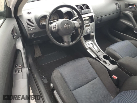 2007 Scion tC Spec with VIN JTKDE177670217471, listed as a Copart auction lot 60991105 with 183,758 mi miles and Salvage title. Bid and sale history available at DreamBid. Image 8.