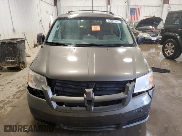 2010 Dodge Grand Caravan Hero with VIN 2D4RN3D12AR447193, listed as a Copart auction lot 52077085 with 178,885 mi miles and Non Repairable. Bid and sale history available at DreamBid. Image 5.