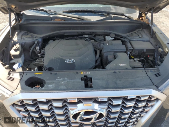 2020 Hyundai Palisade SEL with VIN KM8R2DHE2LU143565, listed as a Copart auction lot 58582375 with 72,435 mi miles and Salvage title. Bid and sale history available at DreamBid. Image 12.