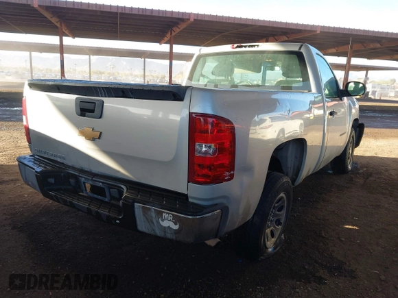 2010 Chevrolet Silverado 1500 Work Truck with VIN 1GCPCPEX5AZ198351, listed as a IAAI auction lot 41496632 with 238,627 mi miles and . Bid and sale history available at DreamBid. Image 4.