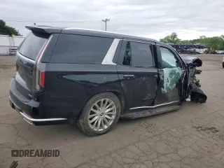2021 Cadillac Escalade Premium Luxury z VIN 1GYS4CKL4MR193058, wystawiony jako Copart lot #57550955 z przebiegiem 47 761 mil mil oraz Szkoda całkowita • Salvage title. Historia ofert i sprzedaży dostępna na DreamBid. Obrazek 3.