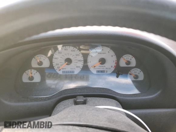 1996 Ford Mustang Cobra with VIN 1FALP47V8TF171331, listed as a Copart auction lot 83771084 with 0 mi miles and Salvage Title. Bid and sale history available at carsss.com. Image 9.