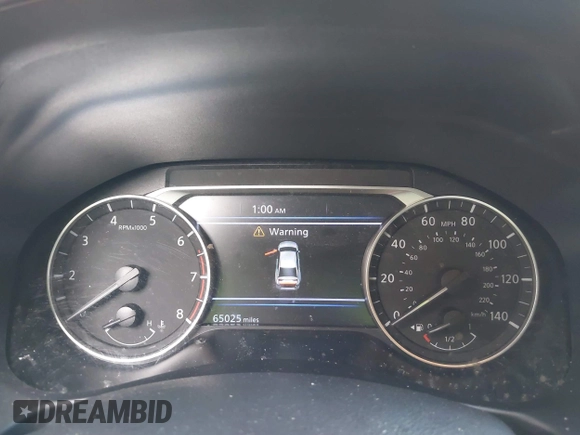 2019 Nissan Altima SR with VIN 1N4BL4CV4KC148593, listed as a IAAI auction lot 41887662 with 65,025 mi miles and . Bid and sale history available at DreamBid. Image 7.