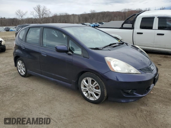 2010 Honda Fit Sport with VIN JHMGE8H42AC013515, listed as a Copart auction lot 53142415 with 122,764 mi miles and Clean Title. Bid and sale history available at carsss.com. Image 4.