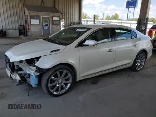 2014 Buick LaCrosse Premium I with VIN 1G4GD5G36EF242467, listed as a Copart auction lot 55599925 with 173,916 mi miles and Salvage title. Bid and sale history available at DreamBid. Image 1.