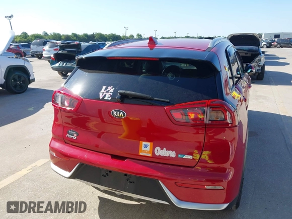 2017 Kia Niro EX with VIN KNDCC3LC3H5065404, listed as a IAAI auction lot 42055848 with 64,768 mi miles. Bid and sale history available at carsss.com. Image 16.