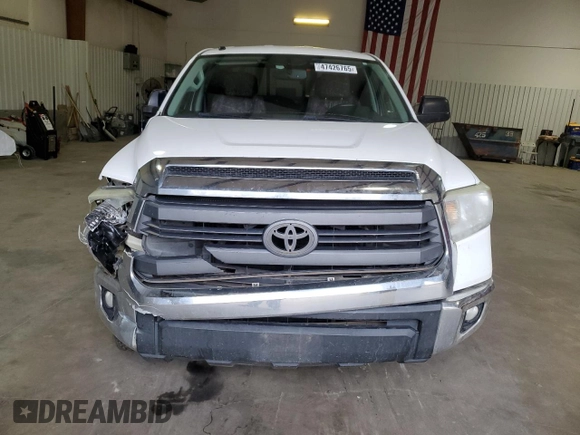 2014 Toyota Tundra 4WD Truck SR with VIN 5TFCW5F12EX016594, listed as a Copart auction lot 47426765 with 235,540 mi miles and Salvage Title. Bid and sale history available at carsss.com. Image 5.