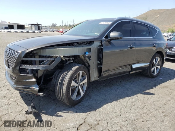 2024 Genesis GV80 с VIN KMUHBDSB8RU161721, выставлен на аукционе Copart как лот 57120365 с пробегом 17 772 миль миль и Списание • Salvage title. История ставок и продаж доступна на DreamBid. Изображение 1.
