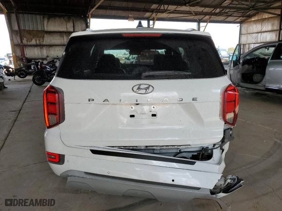 2021 Hyundai Palisade Limited with VIN KM8R54HE2MU290476, listed as a Copart auction lot 48822965 with 77,564 mi miles and Salvage Title. Bid and sale history available at carsss.com. Image 6.