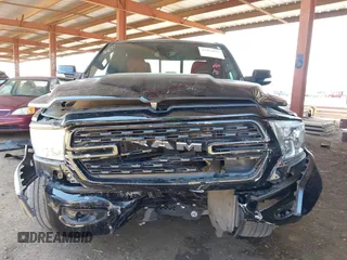 2022 Ram 1500 Big Horn with VIN 1C6SRFFT1NN459168, listed as a IAAI auction lot 42463815 with 28,421 mi miles and . Bid and sale history available at DreamBid. Image 6.