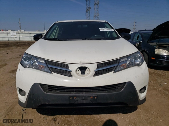 2015 Toyota RAV4 LE with VIN JTMBFREV3FJ043590, listed as a Copart auction lot 53030355 with 219,287 mi miles and Clean Title. Bid and sale history available at carsss.com. Image 5.