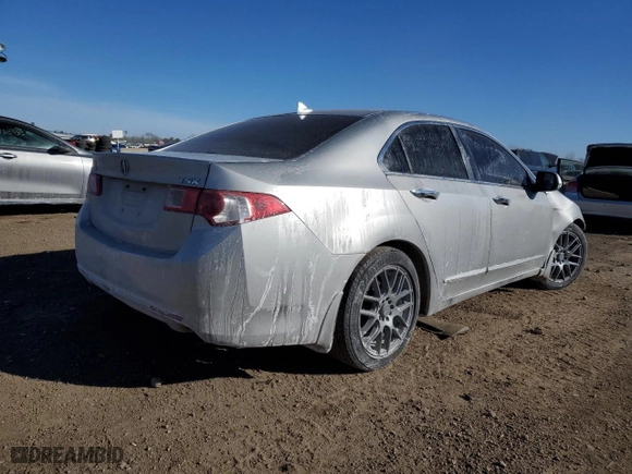 2009 Acura TSX with VIN JH4CU26649C008850, listed as a Copart auction lot 42454285 with 172,858 mi miles and Salvage Title. Bid and sale history available at carsss.com. Image 3.