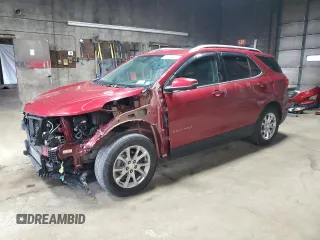 2019 Chevrolet Equinox LT with VIN 3GNAXUEV3KL367340, listed as a Copart auction lot 53789645 with Not Provided miles and Salvage Title. Bid and sale history available at DreamBid. Image 1.