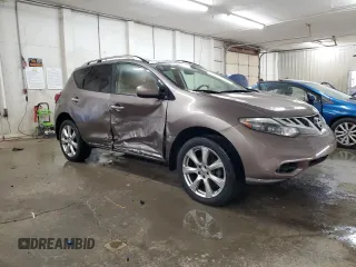 2014 Nissan Murano LE with VIN JN8AZ1MW4EW522797, listed as a Copart auction lot 82825434 with 169,937 mi miles and Salvage Title. Bid and sale history available at carsss.com. Image 4.