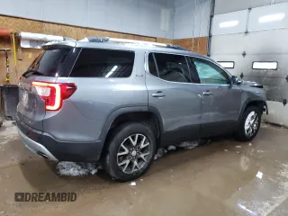 2021 GMC Acadia SLE with VIN 1GKKNRLSXMZ202149, listed as a Copart auction lot 84700964 with 63,263 mi miles and Salvage Title. Bid and sale history available at carsss.com. Image 3.