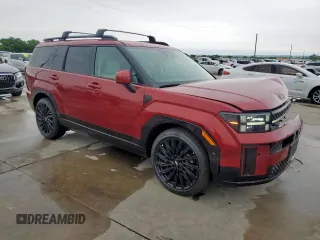 2025 Hyundai Santa Fe Calligraphy z VIN 5NMP54GL9SH128148, wystawiony jako Copart lot #55917575 z przebiegiem 55 mil mil oraz Czysty tytuł • Clean title. Historia ofert i sprzedaży dostępna na DreamBid. Obrazek 4.