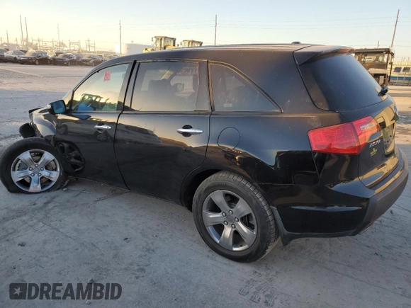 2009 Acura MDX Sport/Pwr Tail Gate with VIN 2HNYD28739H500788, listed as a Copart auction lot 63589844 with 0 mi miles and Salvage Title. Bid and sale history available at carsss.com. Image 2.