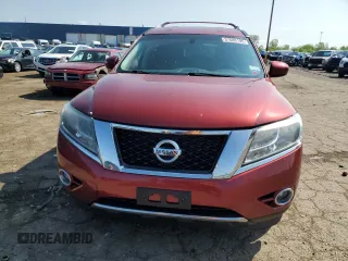 2016 Nissan Pathfinder SV z VIN 5N1AR2MM4GC657374, wystawiony jako Copart lot #57080195 z przebiegiem 92 296 mil mil oraz Czysty tytuł • Clean title. Historia ofert i sprzedaży dostępna na DreamBid. Obrazek 5.