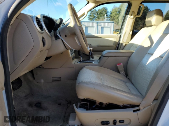 2007 Mercury Mountaineer Premier with VIN 4M2EU48897UJ06312, listed as a Copart auction lot 87114544 with 110,442 mi miles and Clean Title. Bid and sale history available at carsss.com. Image 7.