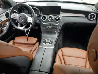 2019 Mercedes-Benz C 300 with VIN 55SWF8EB0KU284346, listed as a Copart auction lot 58927195 with Not provided miles and Salvage title. Bid and sale history available at DreamBid. Image 8.