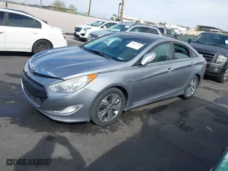 2015 Hyundai Sonata Hybrid Limited with VIN KMHEC4A49FA120464, listed as a IAAI auction lot 41887769 with NaN miles. Bid and sale history available at carsss.com. Image 17.