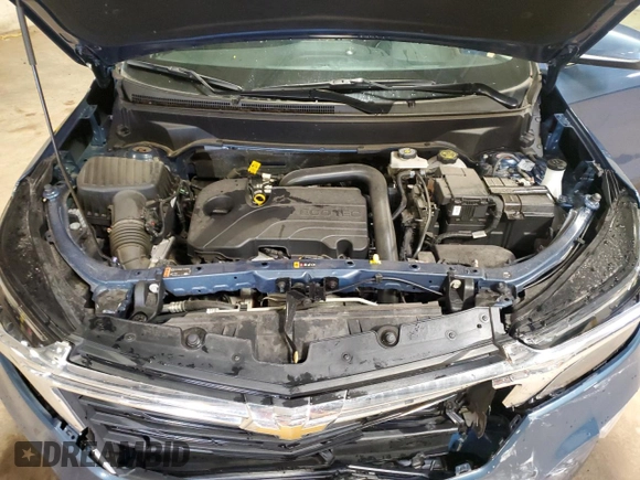 2024 Chevrolet Equinox LT with VIN 3GNAXUEG1RL177483, listed as a Copart auction lot 47187225 with 22,107 mi miles and Salvage Title. Bid and sale history available at DreamBid. Image 12.