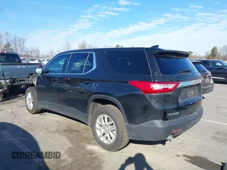 2020 Chevrolet Traverse LS with VIN 1GNERFKW9LJ289661, listed as a IAAI auction lot 41452844 with 88,573 mi miles and . Bid and sale history available at DreamBid. Image 3.