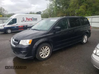 2015 Dodge Grand Caravan SXT with VIN 2C4RDGCG2FR648841, listed as a Copart auction lot 51134455 with 121,570 mi miles and Salvage Title. Bid and sale history available at DreamBid. Image 1.