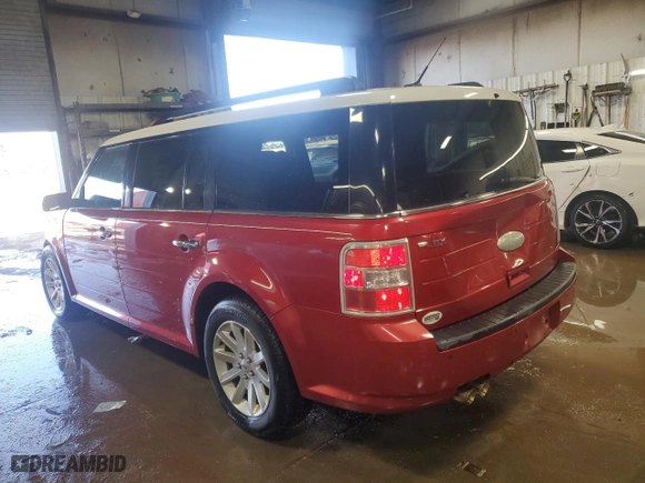2012 Ford Flex SEL with VIN 2FMGK5CC5CBD07903, listed as a Copart auction lot 51102365 with 152,848 mi miles and Salvage Title. Bid and sale history available at carsss.com. Image 2.